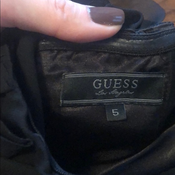 Guss size 5 black mini dress - Picture 4 of 4